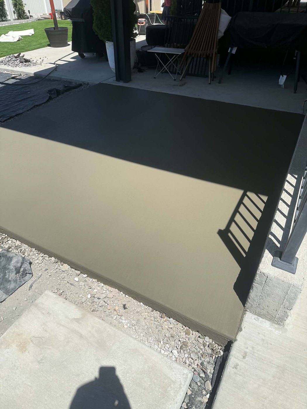 After: finished flatwork